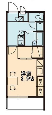 レオパレスエルシエロ　３７５９１の物件間取画像